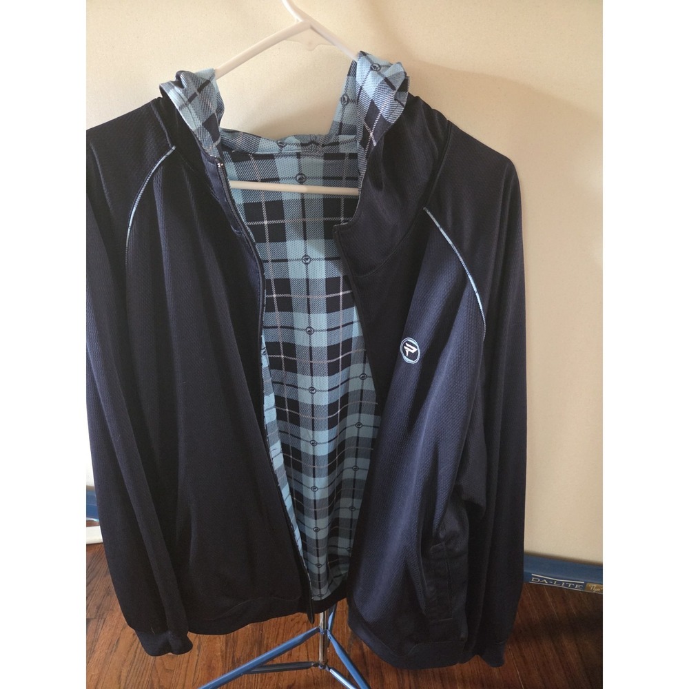Vintage Protege Blue,  Full Zip Jacket Size XL. Reversible